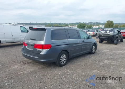 2010 Honda Odyssey Ex-L z USA, uszkodzony, nr VIN 5FNRL3H62AB052919
